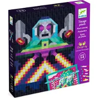 Djeco Jeu de tissage créatif Thème OVNI,