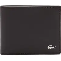 Lacoste Cuir porte-monnaie FG S Billfold S Dark Brown brun