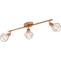 Eglo 95547 Zapata LED Spot 3x2,5W acier cuivre