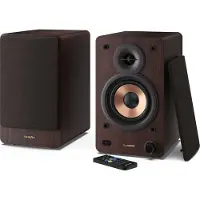Sharp Cp-ss30 Bookshelf Speaker Marron One Size / EU Plug 220V