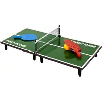 Mister Gadget Table de Ping Pong - - Petit Modèle - Multicolore