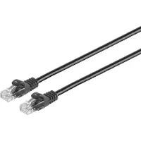 S-Conn S/CONN maximum connectivity Câble réseau RJ45 Câble patch U/UTP avec câble brut Cat.7 noir 5m (08-35055)