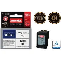 ActiveJet AH-300BRX Ink (replacement for HP 300XL CC641EE; Premium; 20 ml; black)