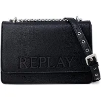 Replay sac à épaule bandoulière Crossbody Bag Black noir