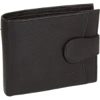 Mustang Cuir porte-monnaie Livorno Wallet Black noir