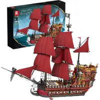 ReoBrix 66010 Bateau pirate "Pirate Revenge" Set de briques à coller