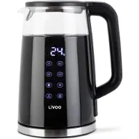 Livoo Bouilloire électrique sans fil 1,7l 2200w noir - - DOD198 -