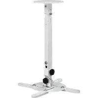 Hama Beamerhalterung, schwenkbar, höhenverstellbar, Decke und Wand, bis 15 kg (00220880)