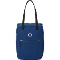 Delsey PARIS sac à épaule sac à dos de loisirs pour ordinateur portable Securstyle Tote 14L Darkblue bleu marine