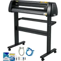 OEM VEVOR Traceur de découpe vinyle 28 pouces Traceur de découpe vinyle 720 mm Slogan Cutting Plotter Desktop Machine avec le logiciel