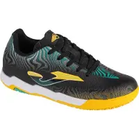 Joma Evolution Jr 2401 IN EVJW2401IN, Chaussures d'intérieur, pour garçons, Noir, Taille : 32