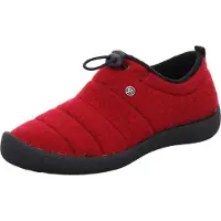 Rohde D. Chaussons d'intérieur pour femmes, modèle Olbia, couleur rouge, pour le quotidien