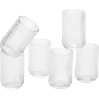 Mica Decorations Merlot Trinkglas - 6er-Set - 400 ml - Glas