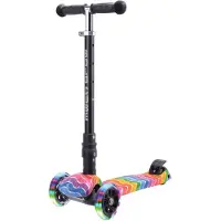 Bold Cube BOLDCUBE Grande trottinette à 3 roues / Trottinette pour enfants à partir de 5, 6 et 7 ans - Astro Dream