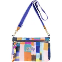 Oilily sac à épaule bandoulière Rixt Reversible Shoulder Bag Multicolor coloré bleu marine