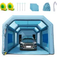 Vevor Tente gonflable 7x4x2,7m Cabine de peinture automobile Cabine de peinture DIY