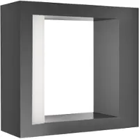 Nova Luce BLISS LED Applique grise 7W IP54 blanc chaud 15x6x16cm 819502