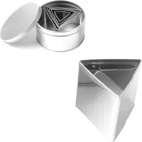 Hendi Moule à gâteau, gabarit TRIPLE CAKES - SET of 6 - 673775