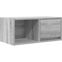 vidaXL Armoire TV Gris Sonoma 60x31x25,5 cm Bois composite