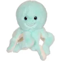 GIPSY TOYS Peluche Pieuvre - - Bleue. 32 cm