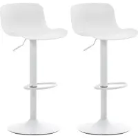 CLP lot de 2 tabourets de bar Almada