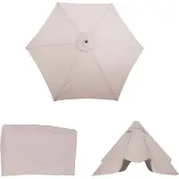 Mendler Toile de rechange pour parasol Lisbonne III
