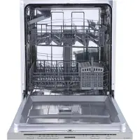 Heinner HDW-BIM60514E++ Lave-vaisselle encastrable 60 cm, 14 couverts, 5 programmes, AquaStop, blanc