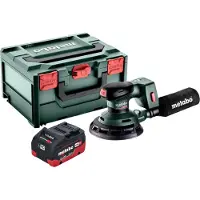 Metabo SXA 18 LTX 150 BL Ponceuse excentrique sans fil 18 V 150 mm Brushless + 1x batterie LiHD 5,5 Ah + metaBOX - sans chargeur