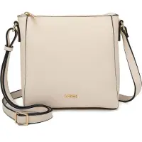 L.credi sac à épaule bandoulière Polly Crossbody Bag Creme écru