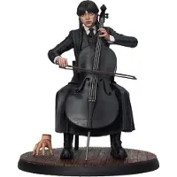 SD Toys Wednesday Figure Wednesday Cello 20 Cm Figure Noir