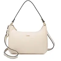 L.credi sac à épaule sac à épaule bandoulière Polly Hobo Bag Creme écru