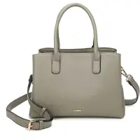 L.credi sac à main sac à épaule bandoulière Polly Hand Bag Khaki kaki