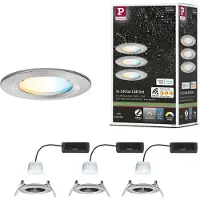 Paulmann Spots , Métallique, Salon / séjour, Aluminium