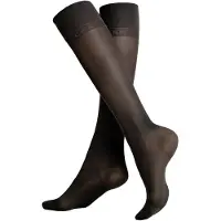 Kunert Chaussettes montantes 'Fly&Care 40' noir