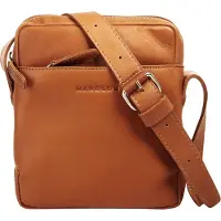 Harold's Cuir sac à épaule bandoulière Campo Crossbag Cognac marron clair