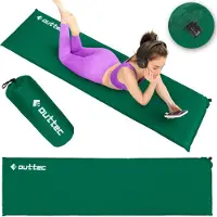 Outtec Matelas autogonflant, matelas à air, matelas de couchage - 180x53 cm - ultraléger, étanche Matelas gonflable, lit à air pour le camping en plein air