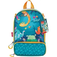 Maped 879099 PICNIK Sac à dos pour enfants JUNGLE FEVER, turquoise