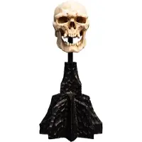 Weta Workshop Lord Of The Rings Mini Skull Of A Mordor Orc 14 Cm Figure Noir