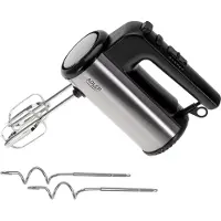 Adler Hand mixer | AD 4232 | Hand Mixer | 900 W | Number of speeds 5 | Turbo mode | Black/Stainless Steel