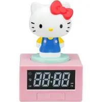 Paladone Réveil pour enfants Hello-Kitty réveil numérique avec veilleuse et musique