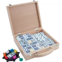 Coppens Longfield Mexican Train Double 12 caisse en bois