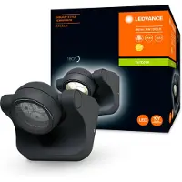 Ledvance Applique murale et plafonnier LED, luminaire d'extérieur, ENDURA STYLE HEMISPHERE / 6 W, 220...240 V, Warm White, 3000 K, matériau du boîtier : aluminium, IP44