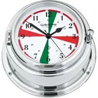 Wempe - CW360008 - Horloge de marine à quartz - 150mm - Laiton - Chiffres arabes - Secteurs radio - BREMEN II