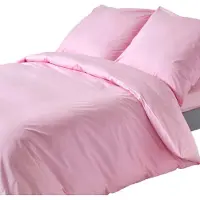 Homescapes Literie rose densité 200 fils, 150 x 200 cm