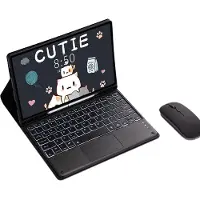 INF Clavier et souris Bluetooth pour Samsung Galaxy Tab Samsung Galaxy Tab A9+ 2023 11 pouces
