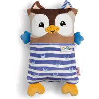 Nici Doudou hibou réversible 30x20