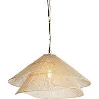 Light & Living - suspension - Alameda - naturel - métal - lampe en fil métallique - E27 - 2988043