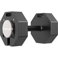 Tunturi Rapid Haltère Réglable – Réglable de 4 à 28 kg – 25 Poids en Un – Ensemble de Poids pour la Maison