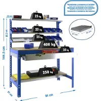 Simonwork (bancos De Trabajo) Établi Bt1 Box 1445x910x610 Mm