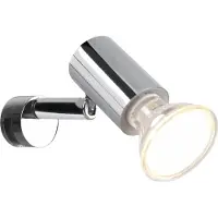 TRIO Lampe à pince pour miroir LORENZO Chrome